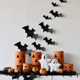 Terracotta Clay Jack-O-Lantern Luminaries