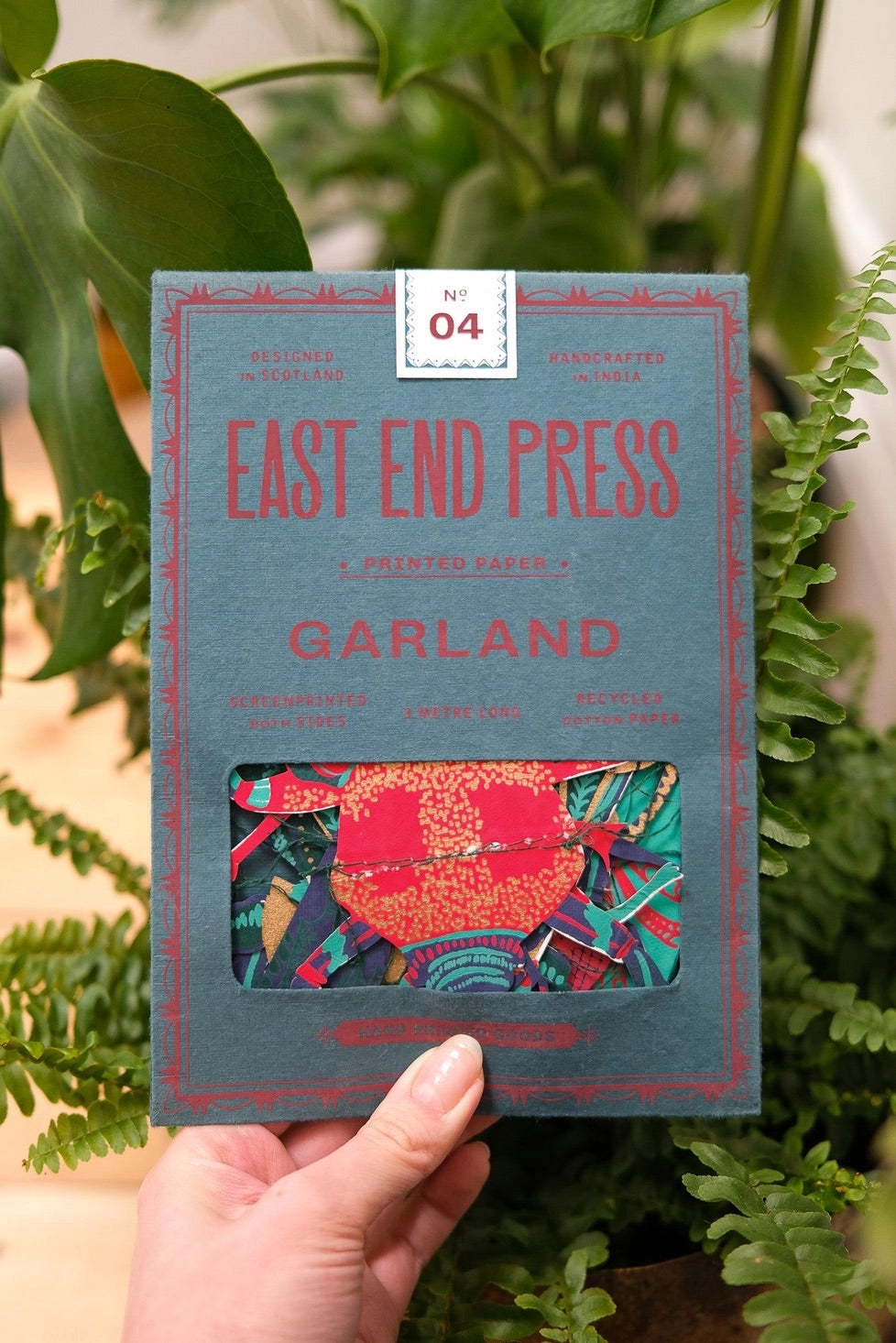 Hand-Sewn Insects Paper Garland | East End Press