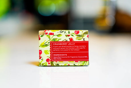 Cranberry Jelly Bar Soap | Kuhdoo