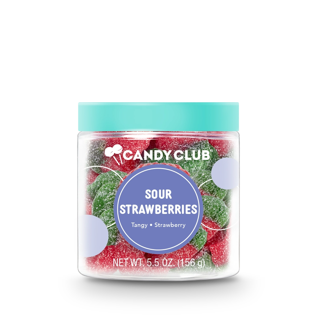 Sour Strawberries Gummies | Candy Club