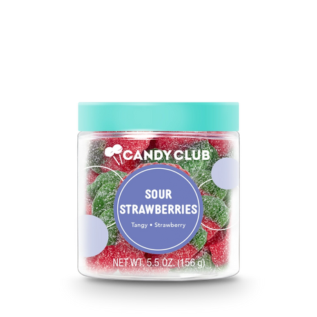Sour Strawberries Gummies | Candy Club