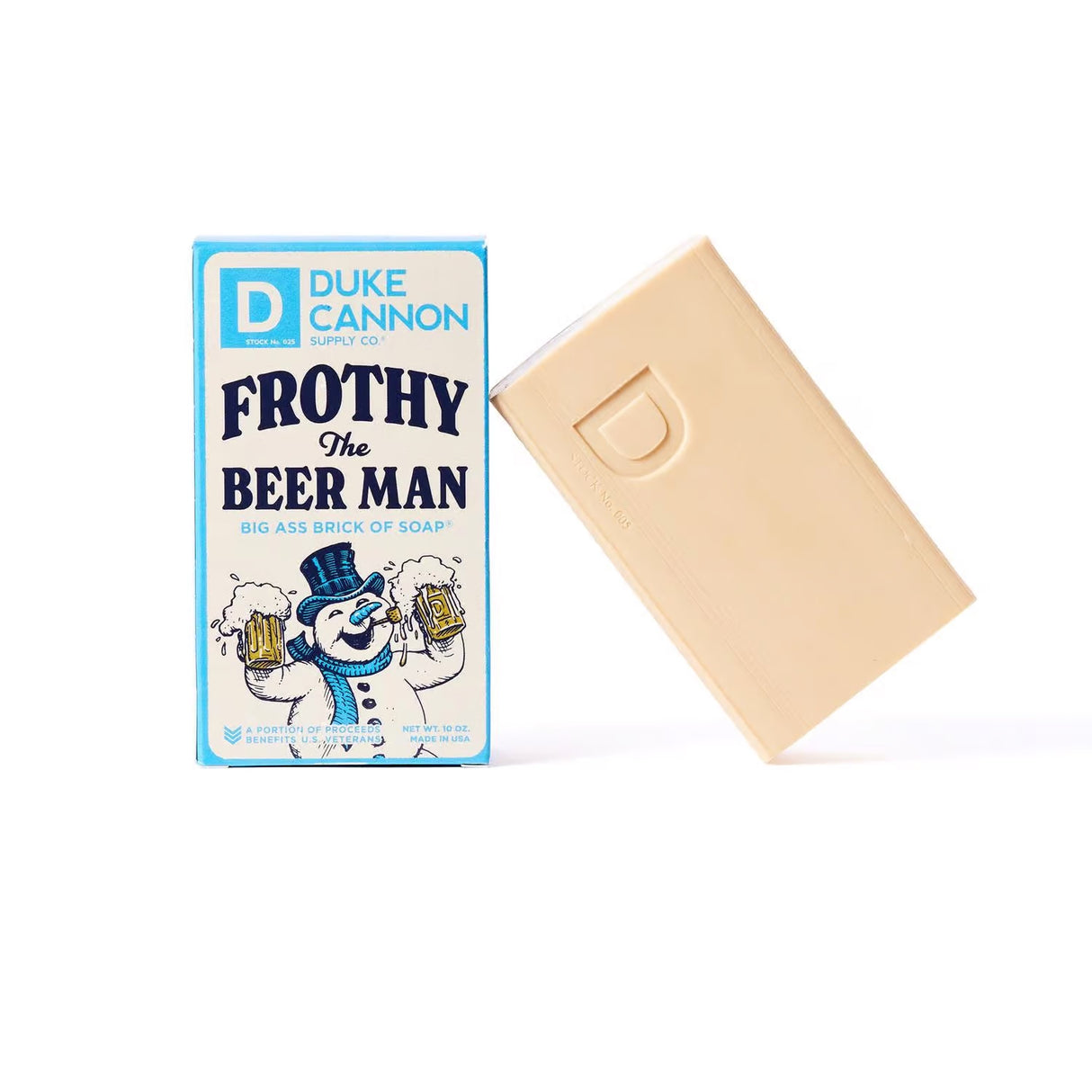 Frothy the Beer Man - Big Ass Brick of Soap | Duke Cannon