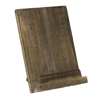Wood tabletop Magazine book stand