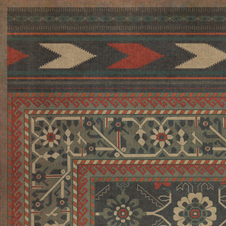 20'' x 30'' Vinyl Floorcloth (Persian Bazaar – Balouch – Pahwal)