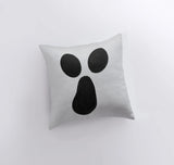 White Ghost Halloween Mini Accent Pillow