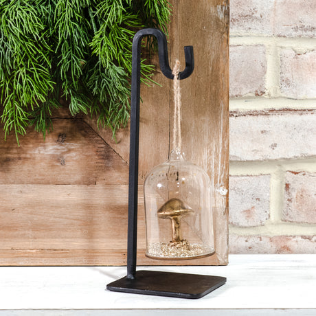Black Metal Ornament Display Stand | 10'' Tall