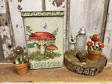 Nesting Mushroom Forest Metal Tin Containers