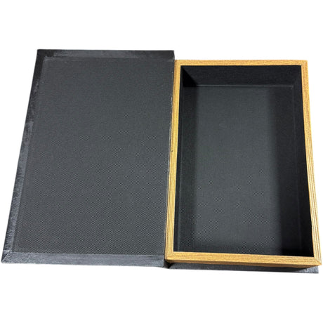 Antiqued Black Storage Book Box