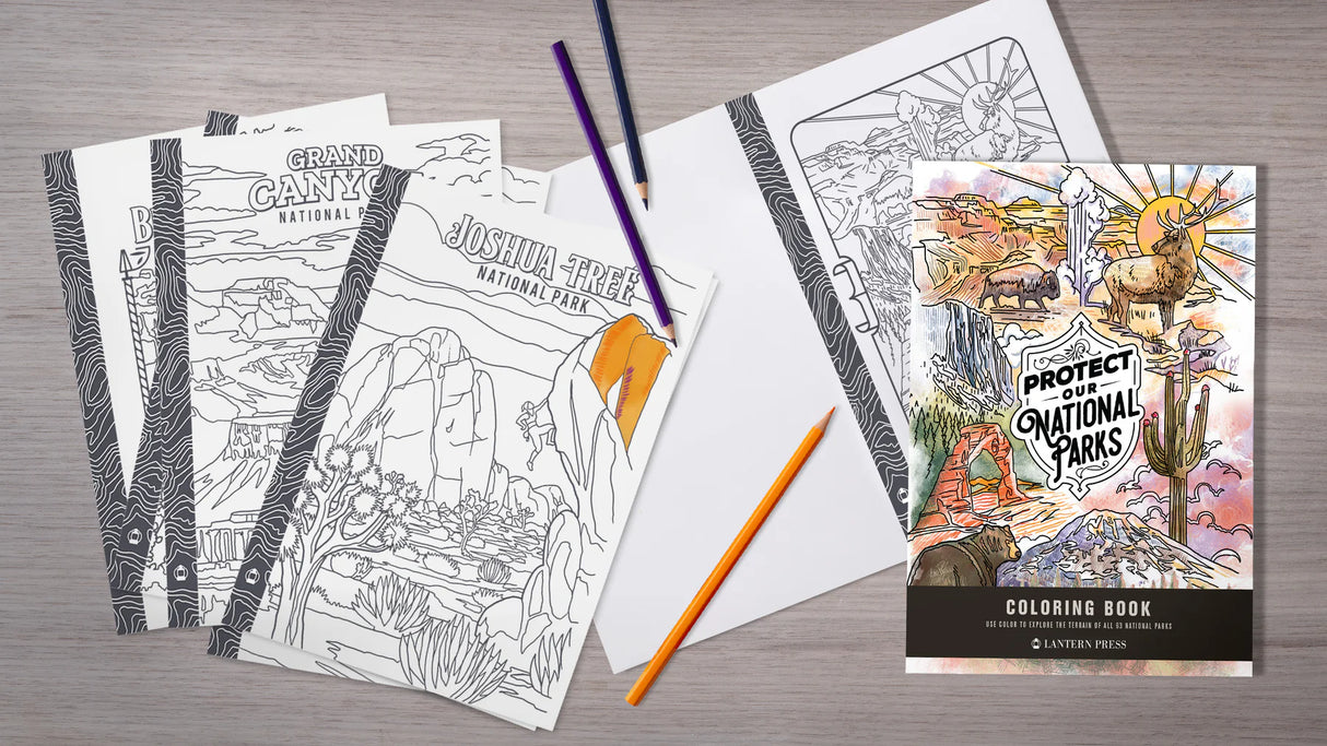 Protect Our National Parks Coloring Book