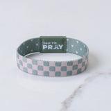 Cottage & Tile Tap to Pray Wristband