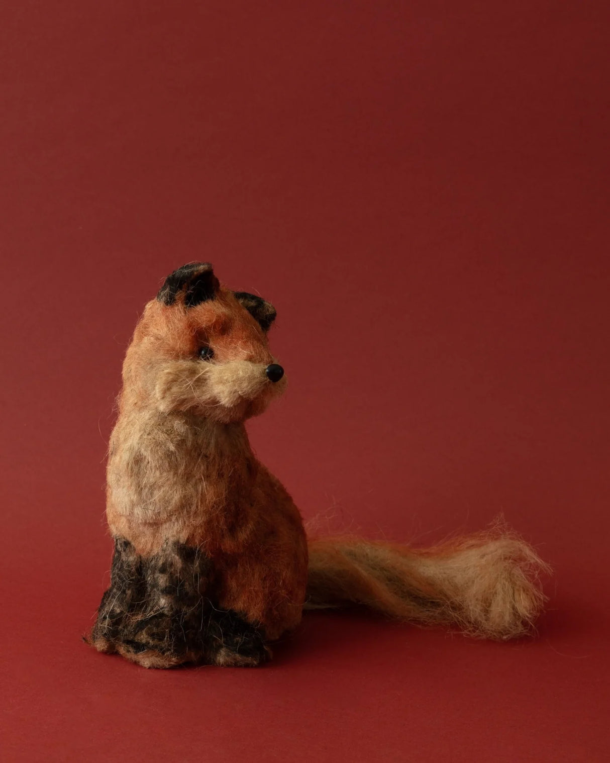 Sisal Fox Decorative Animal Figurines |2 Styles
