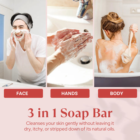 Poppy Triple-Milled Soap Bar | Wavertree & London