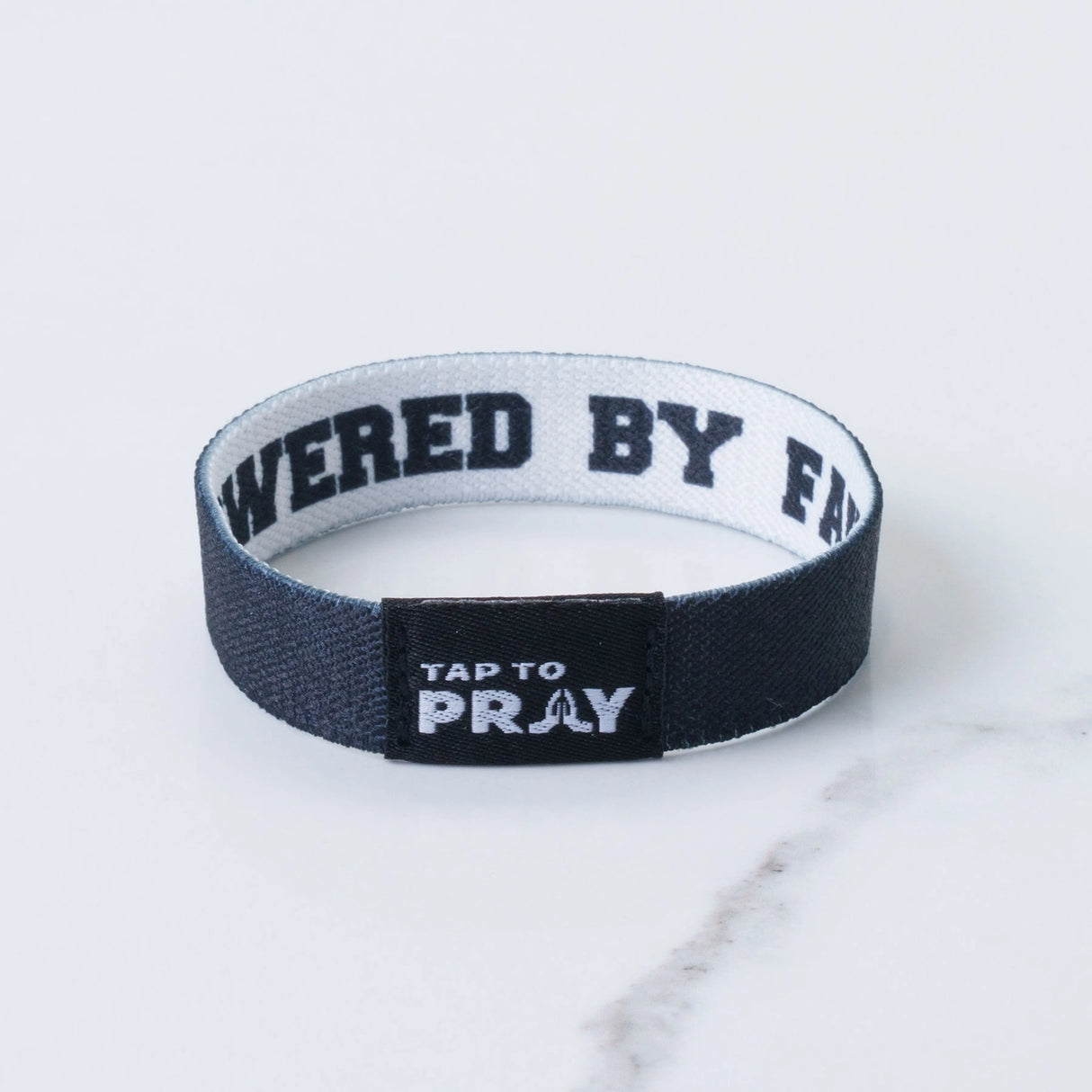 Jesus Is Lord Tap to Pray Wristband