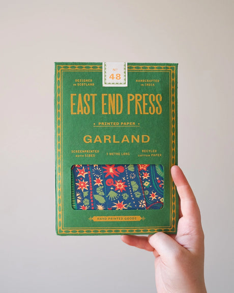 Christmas Sweaters Sewn Paper Garland | East End Press
