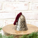 Antique Gold Bell with Velvet Loop