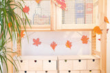 Autumn Leaves Sewn Paper Garland | East End Press