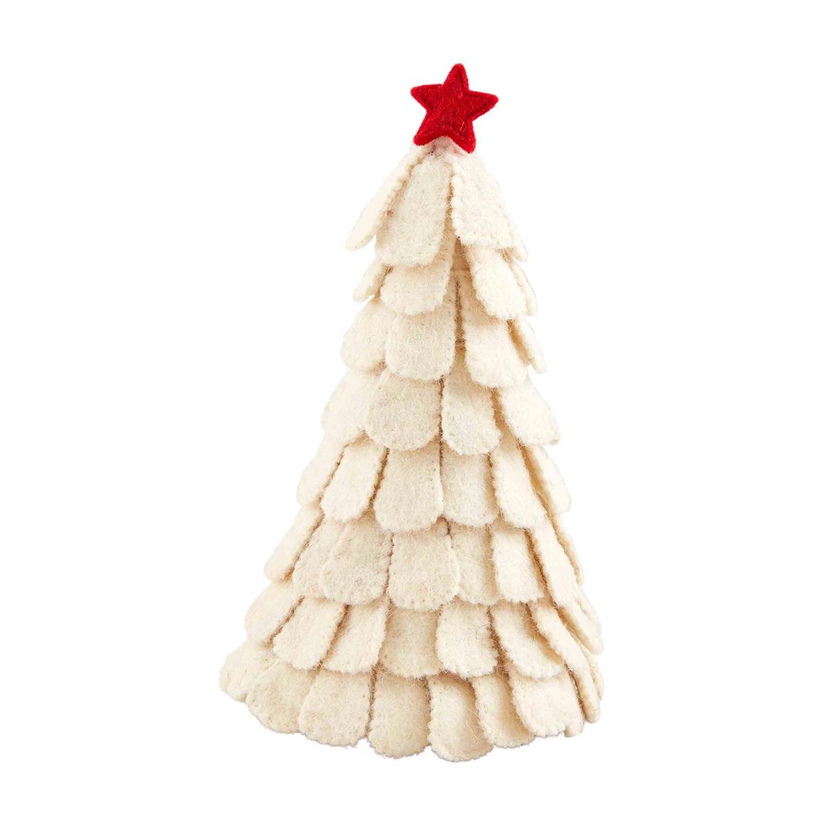 Wool Felt Christmas Tree Sitters - Thumbnail 4