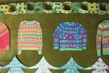 Christmas Sweaters Sewn Paper Garland | East End Press