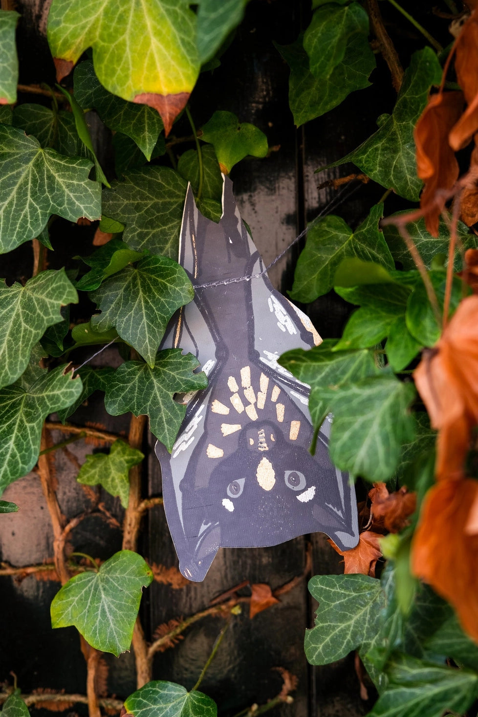 Bats Sewn Paper Garland | East End Press