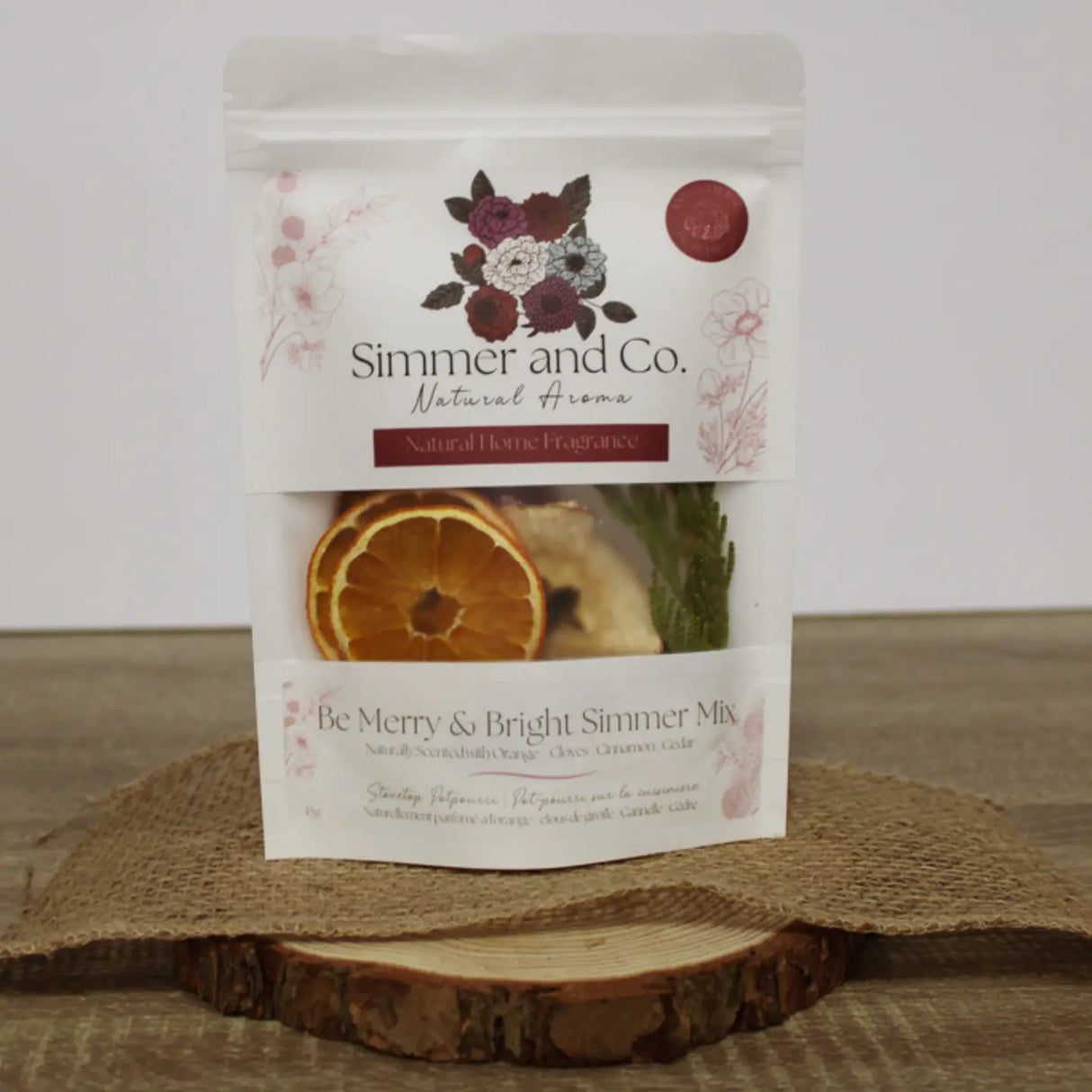 Be Merry & Bright Winter Simmer Mix | Holiday Stovetop Potpourri