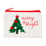 Light-Up Christmas Themed Gift Card Zipper Pouches