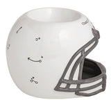 Football Helmet Ceramic Chip & Dip Server