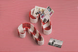Nested Candy Cane Woven Baskets | 2 Sizes