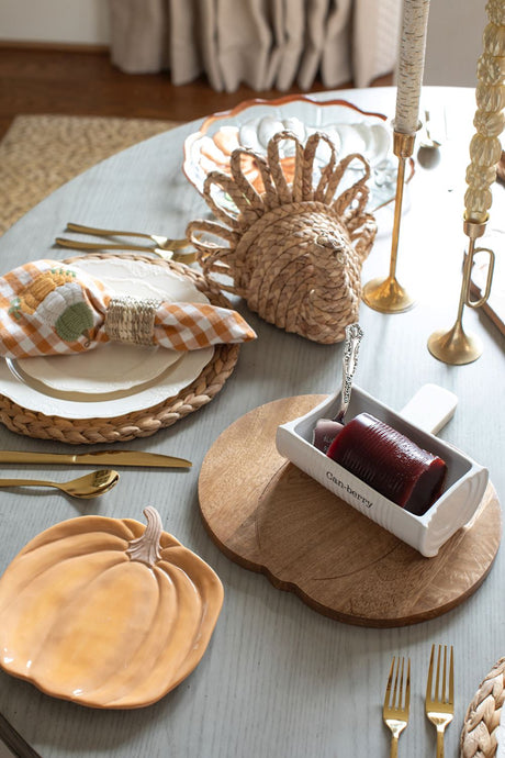 Can-Berry Ceramic Dish Set with Serving Spatula