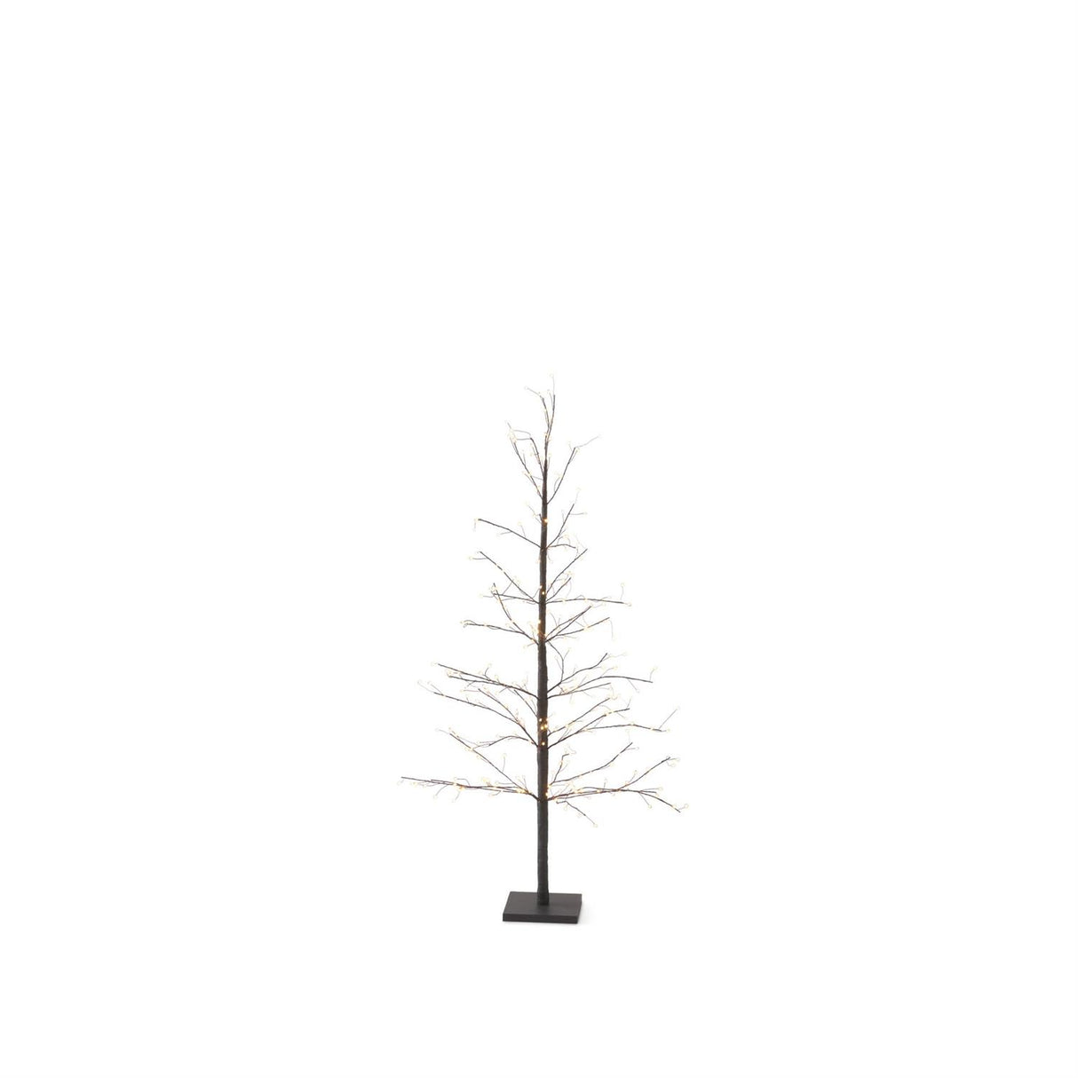 Black Warm Light LED Tree