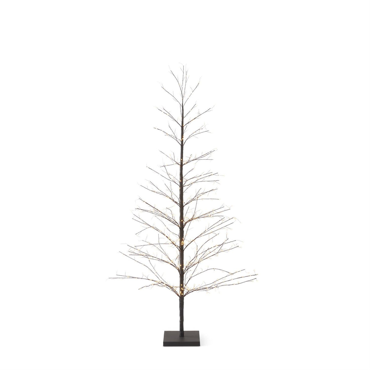 Black Warm Light LED Tree