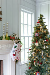 Light-Up Christmas House Stocking Holders