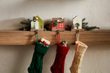 Light-Up Christmas House Stocking Holders