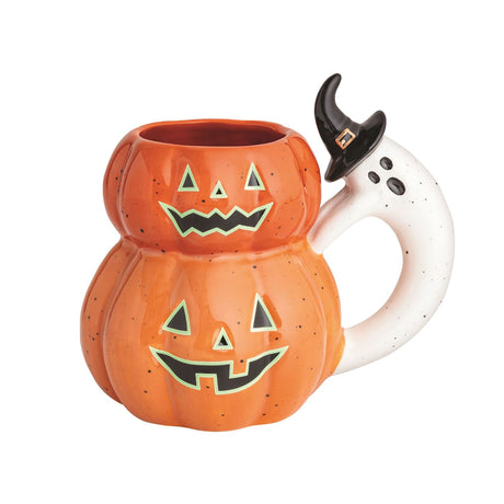 Halloween Glow-in-the-Dark Ceramic Coffee Mug | 2 Styles