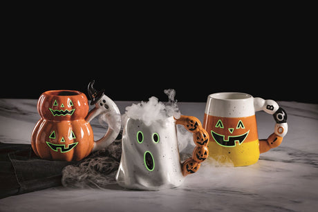 Halloween Glow-in-the-Dark Ceramic Coffee Mug | 2 Styles