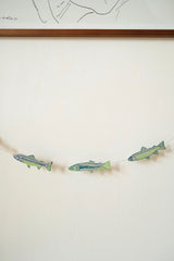 Hand-Sewn Tasty Anchovies Paper Garland | East End Press