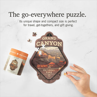 Protect Our National Parks Grand Canyon Mini Shaped Jigsaw Puzzle