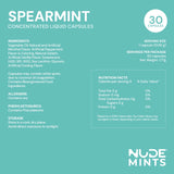 NUDE Mints Dual Action Liquid Capsules