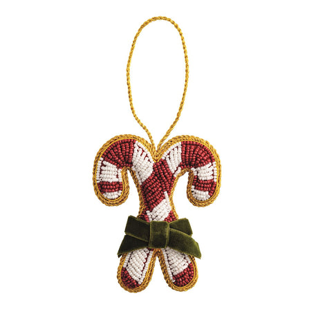 Beaded Holiday Ornaments | 4 Styles