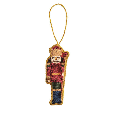 Beaded Holiday Ornaments | 4 Styles
