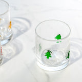 Christmas Icon Bubble Drinking Glass