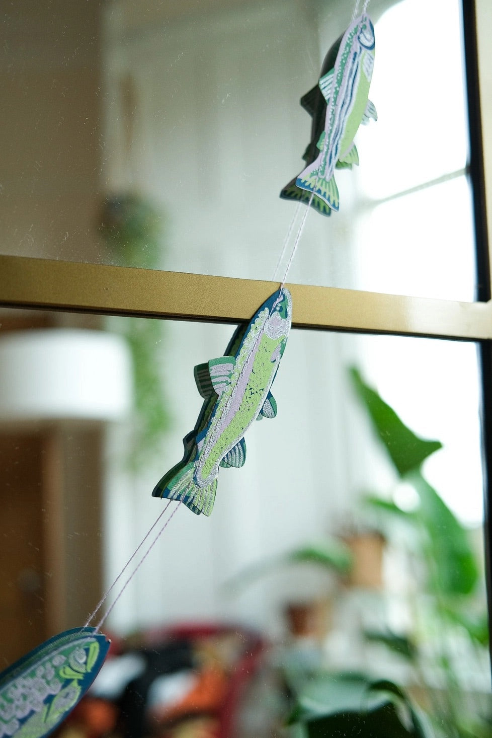Hand-Sewn Tasty Anchovies Paper Garland | East End Press