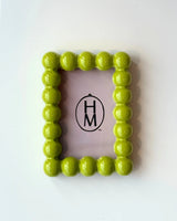 Beaded Resin Heart Photo Frame Magnet