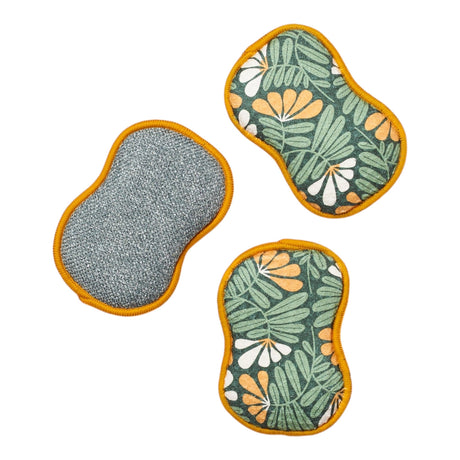 Re:Usable Fall Flower Sponge (Set of 3)