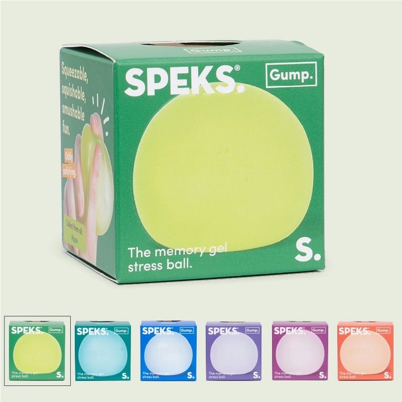 Gump Memory Gel Stress Ball | Speks