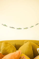 Hand-Sewn Tasty Anchovies Paper Garland | East End Press