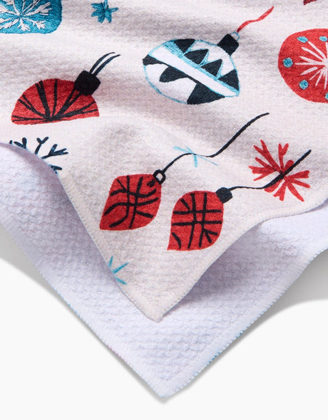 Ornaments Geometry Tea Towel