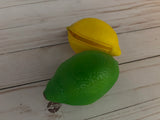 Lemon & Lime Zipper Coin Purse