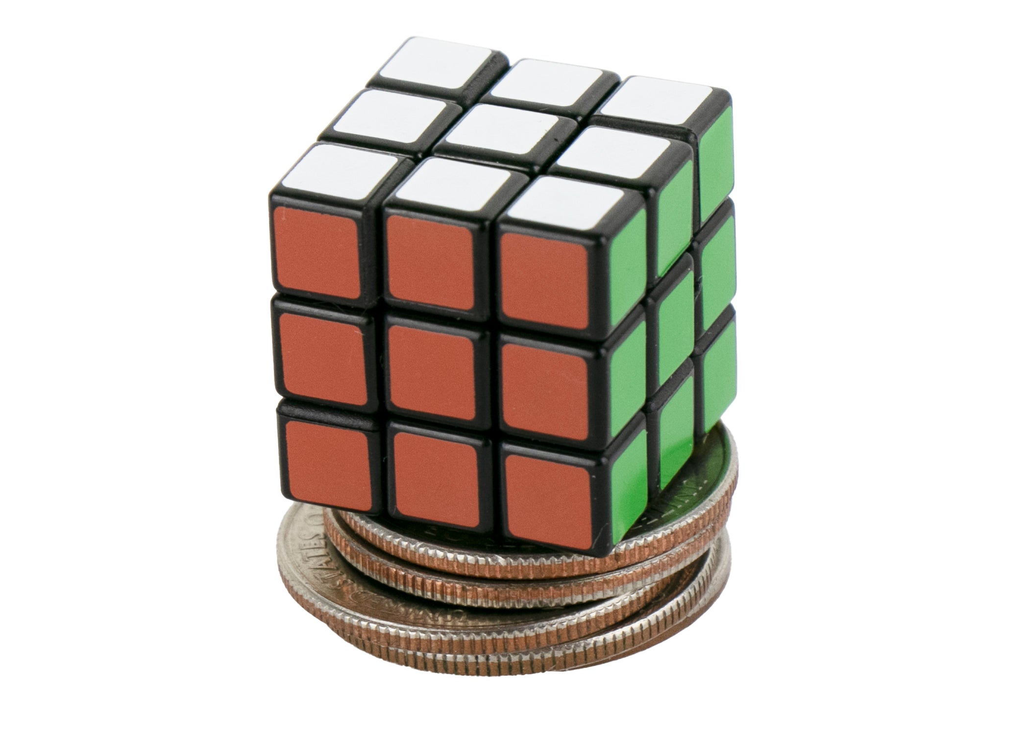 小物 rubi World's Smallest Rubik's® Cube – Rust & Cinder