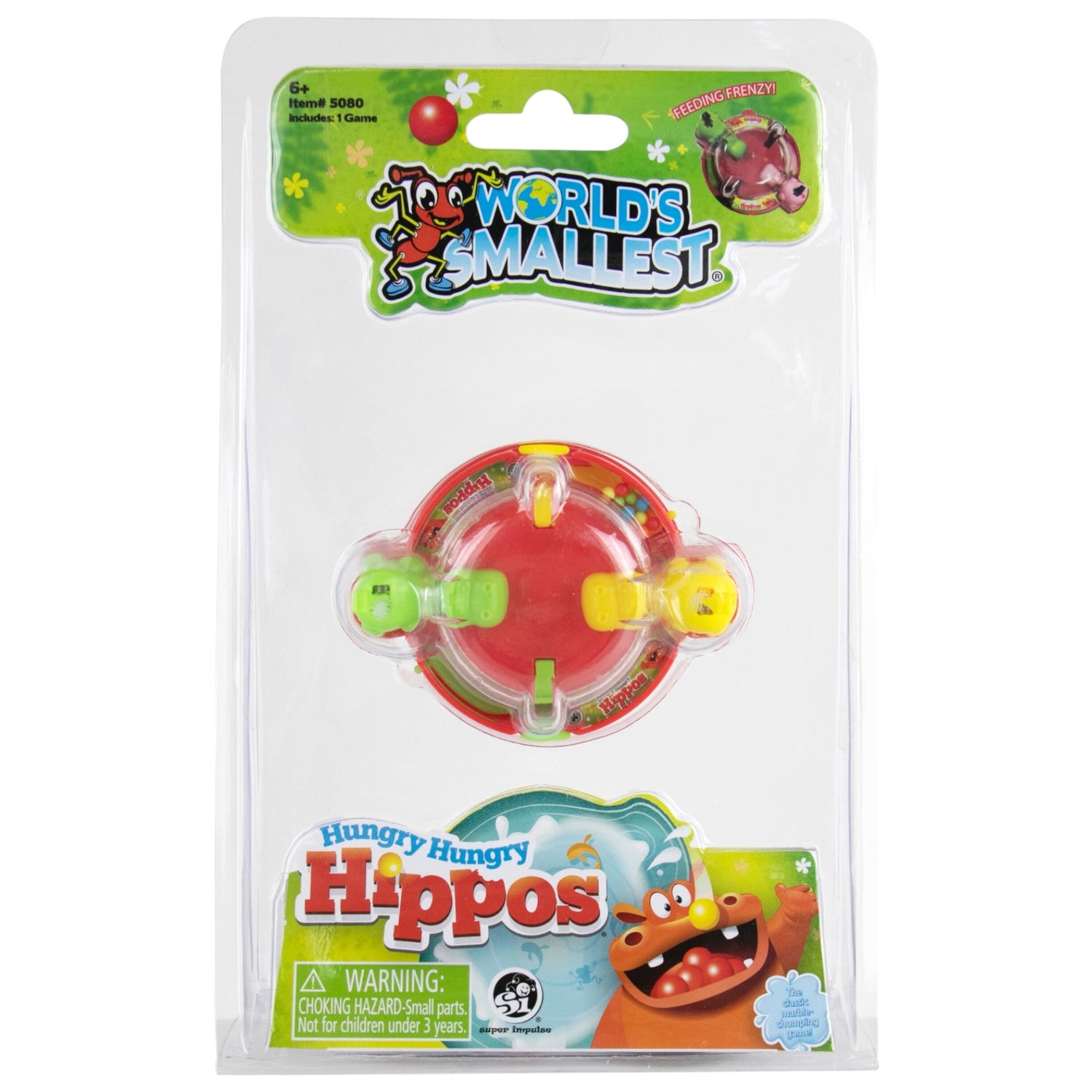 World's Smallest Hungry Hungry Hippos Game