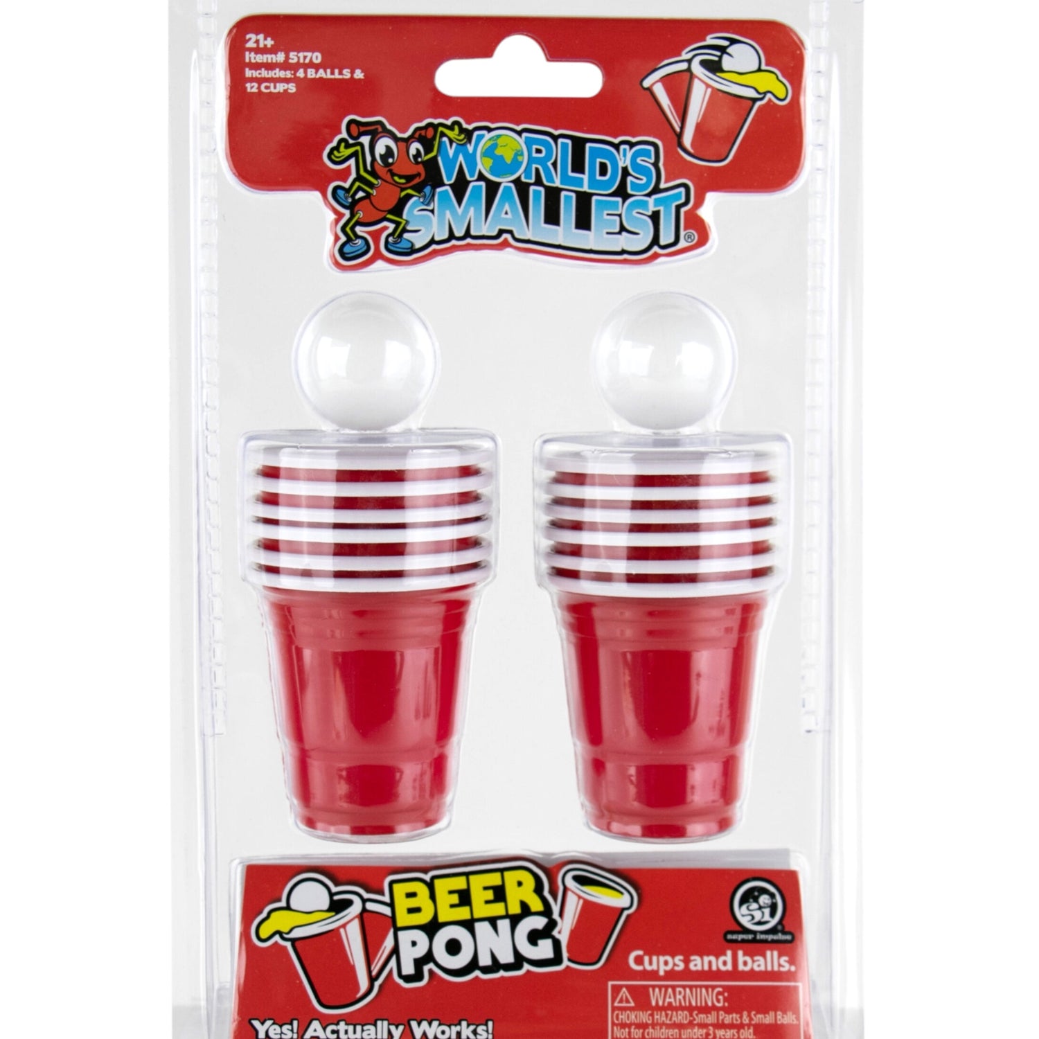 World's Smallest Beer Pong Game